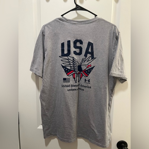 Under Armour Mens Shirt Sleeve T Shirt XL - Picture 3 of 3